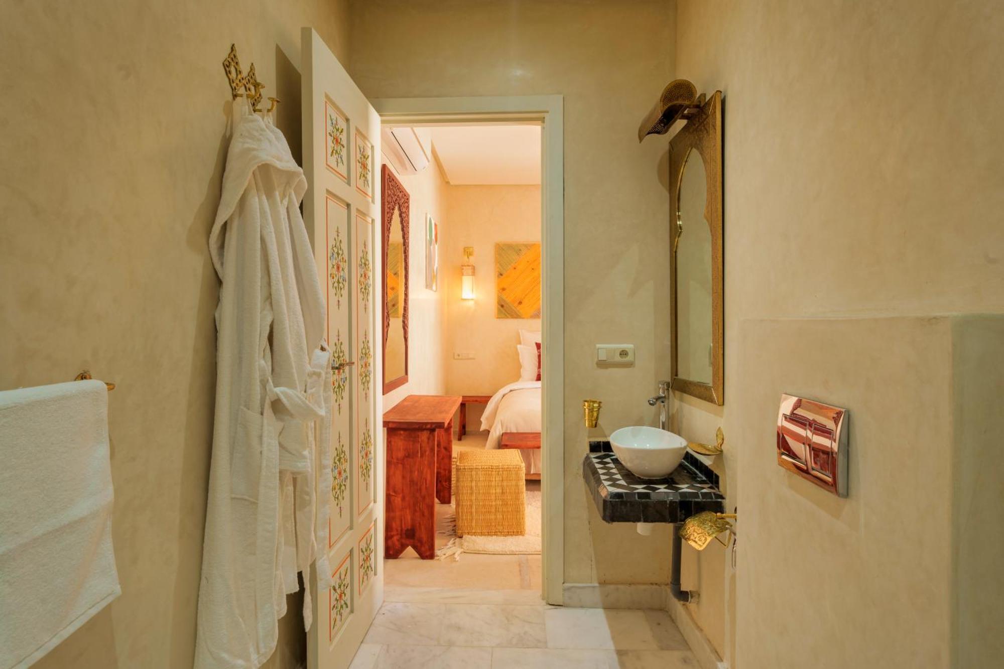 Riad Dar Arwa Marrakesh Bagian luar foto