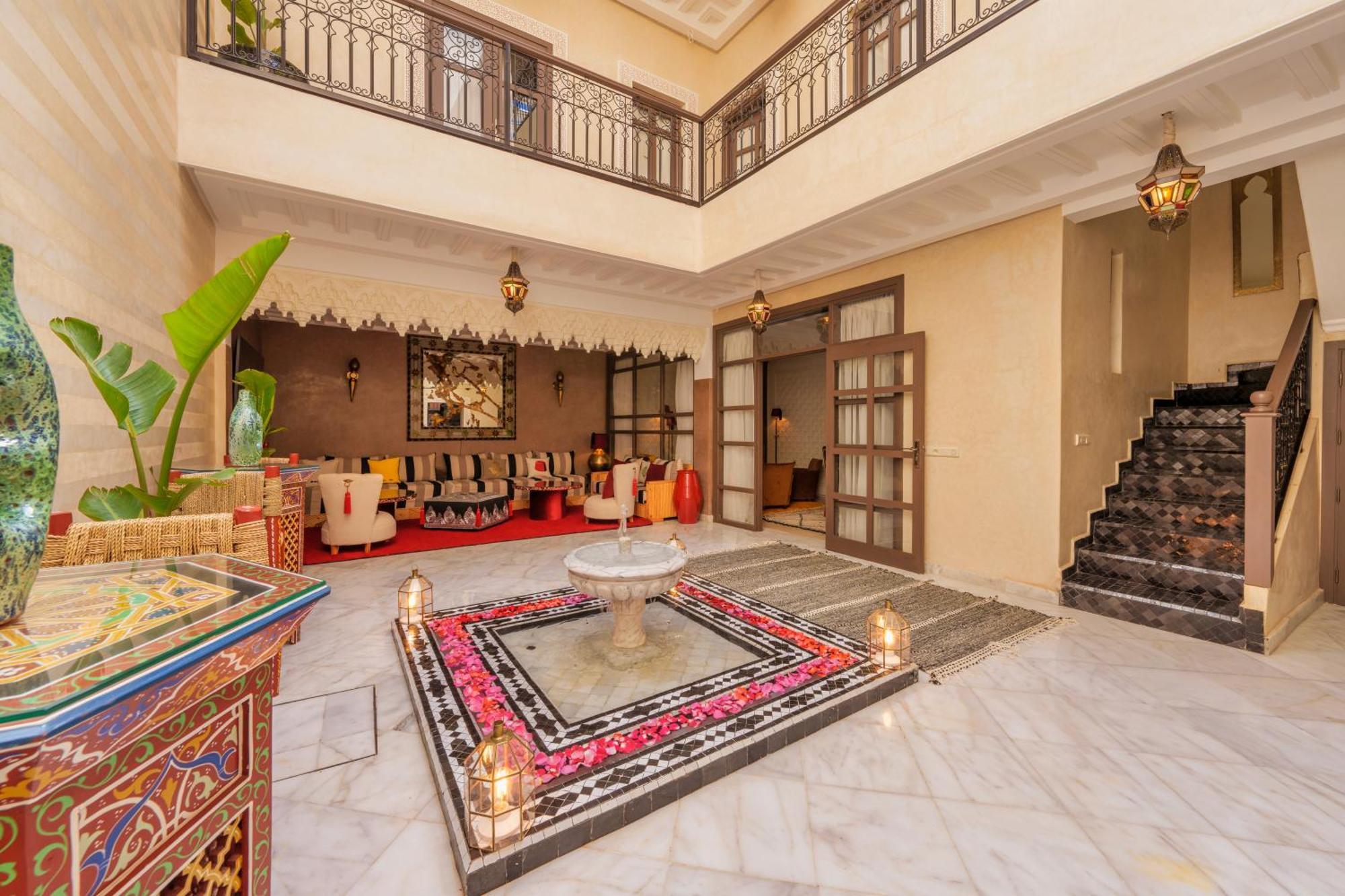 Riad Dar Arwa Marrakesh Bagian luar foto