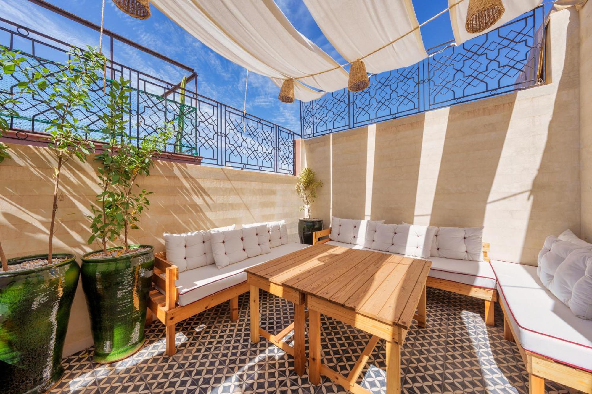 Riad Dar Arwa Marrakesh Bagian luar foto