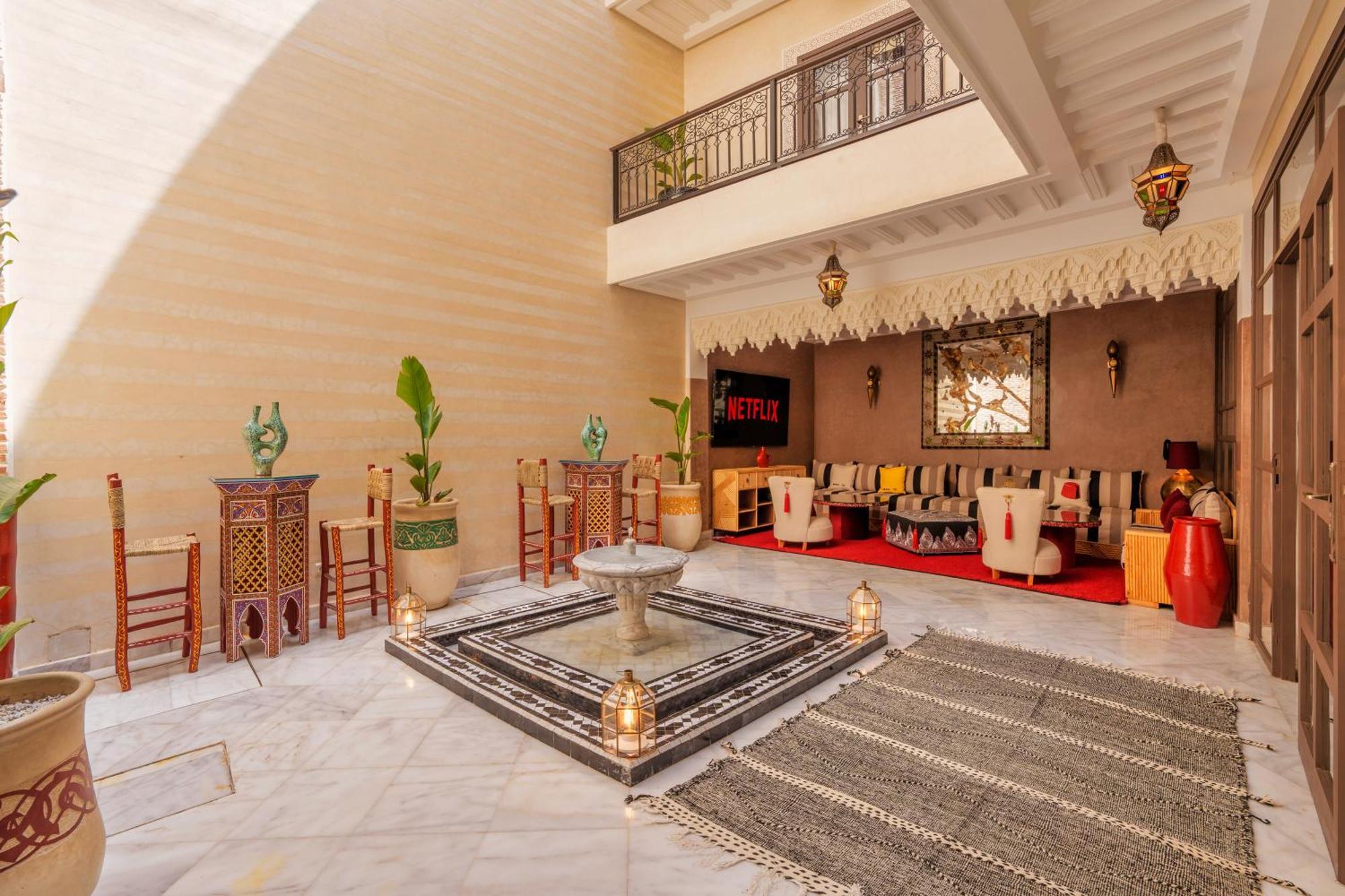 Riad Dar Arwa Marrakesh Bagian luar foto