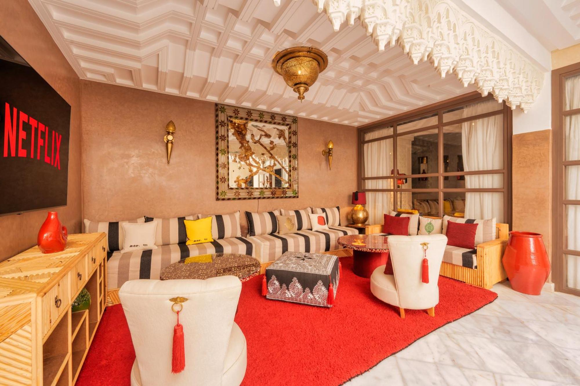 Riad Dar Arwa Marrakesh Bagian luar foto