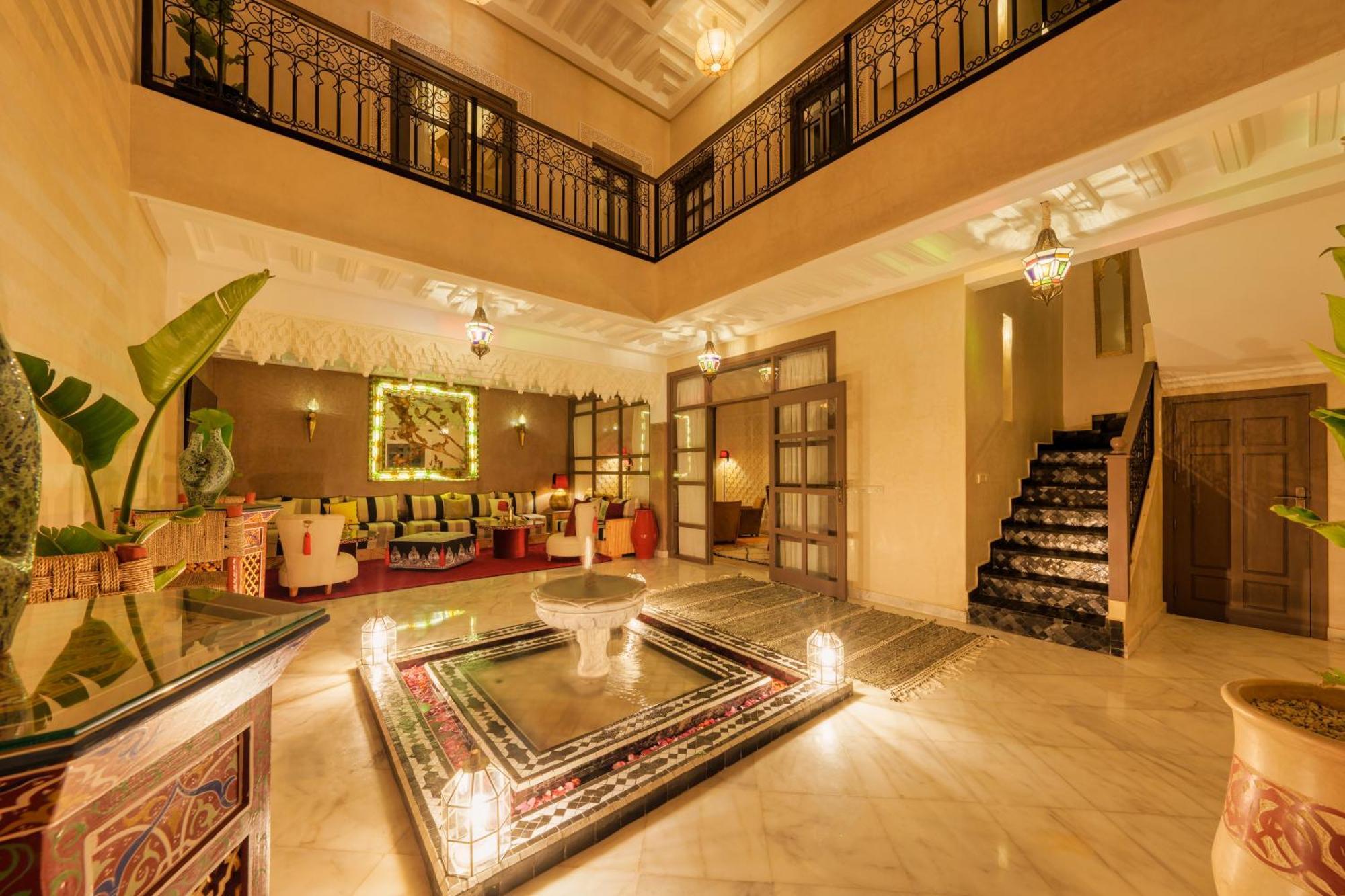 Riad Dar Arwa Marrakesh Bagian luar foto