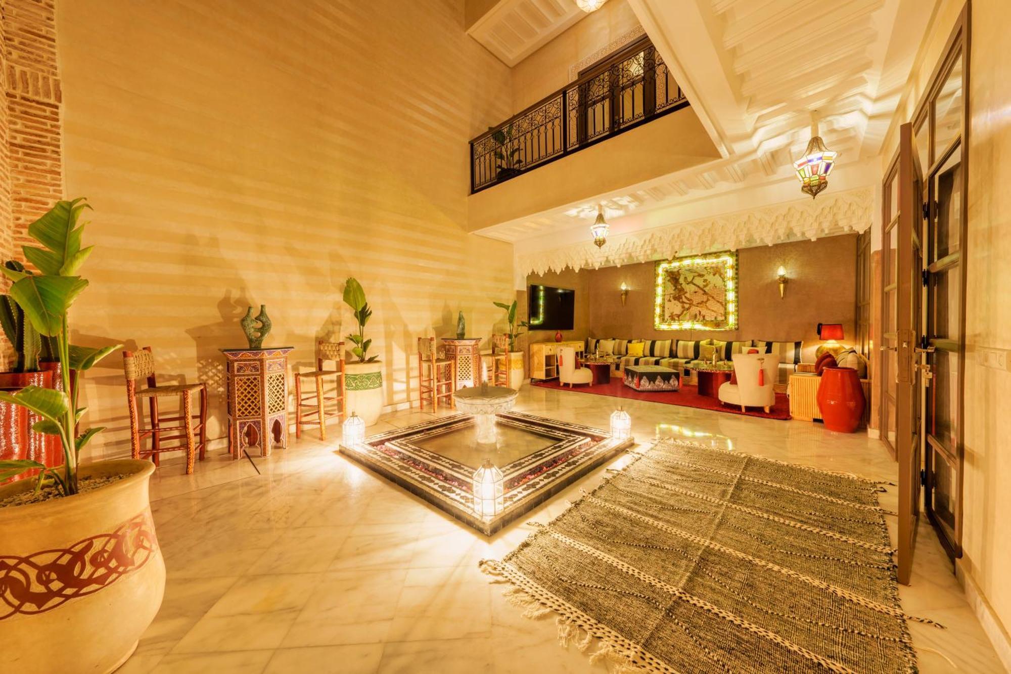 Riad Dar Arwa Marrakesh Bagian luar foto